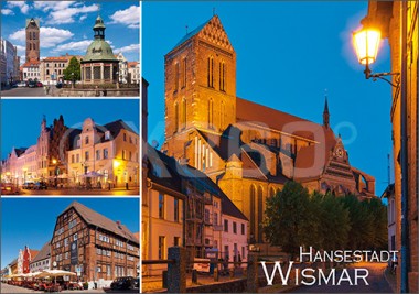 Postkarte Hansestadt Wismar 