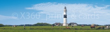 Lesezeichen Kampen Leuchtturm 