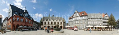 Lesezeichen Goslar Marktplatz 