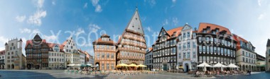 Lesezeichen Hildesheim Marktplatz 