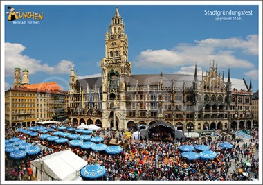 Postkarte Gründungsfest 