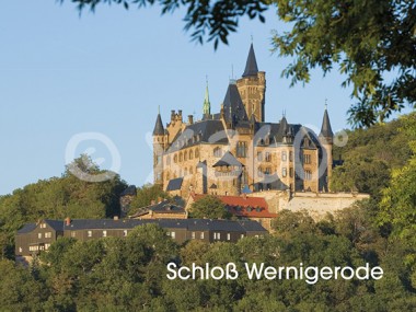 Metallmagnet Schloß Wernigerode 