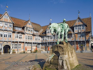 Metallmagnet Wolfenbüttel Stadtmarkt 