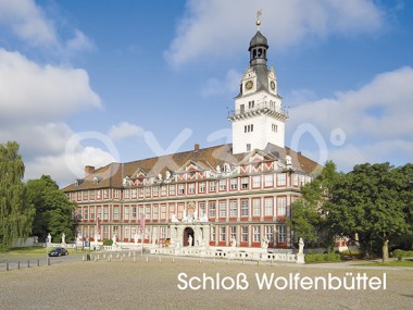 Metallmagnet Schloss Wolfenbüttel 