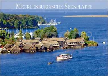 Postkarte Mecklenburgische Seenplatte 