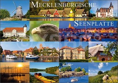 Postkarte Mecklenburgische Seenplatte 