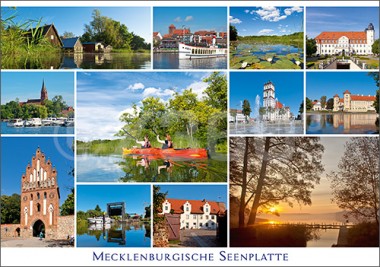 Postkarte Mecklenburgische Seenplatte 