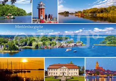 Postkarte Mecklenburgische Seenplatte 