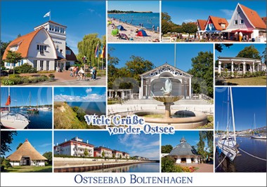 Postkarte Ostseebad Boltenhagen 