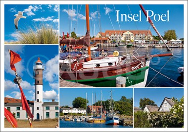 Postkarte Insel Poel 