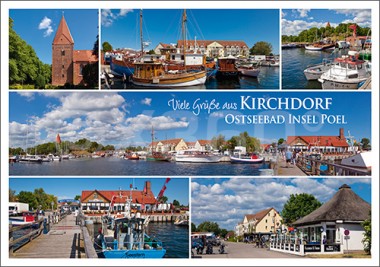 Postkarte Grüße aus Kirchdorf 