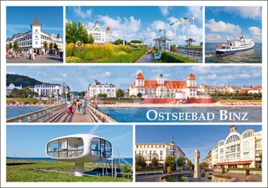 Postkarte Ostseebad Binz 