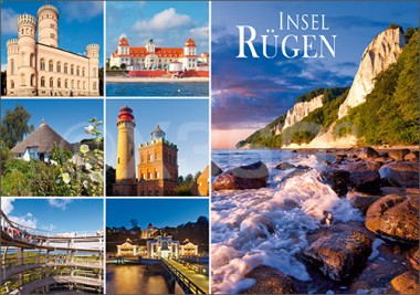 Postkarte Insel Rügen 