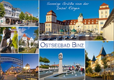 Postkarte Binz 