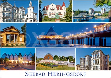 Postkarte Seebad Heringsdorf 