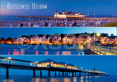 Postkarte Usedom Panoramen 