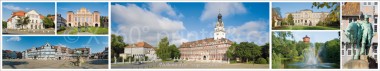 Panoramapostkarte Wolfenbüttel Impressionen 