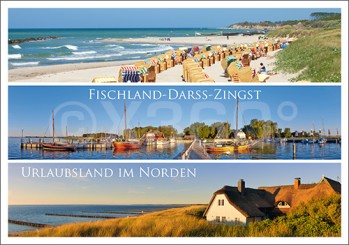 Postkarte FDZ Urlaubsland im Norden 