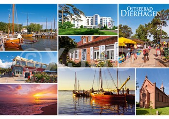 Postkarte Ostseebad Dierhagen 