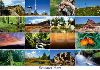 Postkarte Schöner Harz 