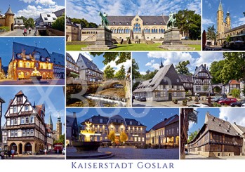Postkarte Kaiserstadt Goslar 