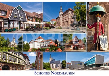 Postkarte Schönes Nordhausen 