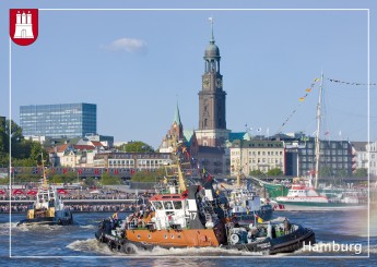 Postkarte Schlepperballett 