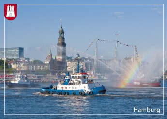 Postkarte Schlepperbalett 