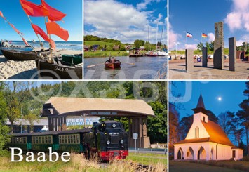 Kühlschrankmagnet Baabe Misch 