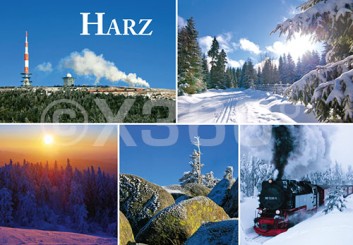 Kühlschrankmagnet Harz Winter 