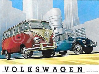 Metallmagnet Volkswagen 