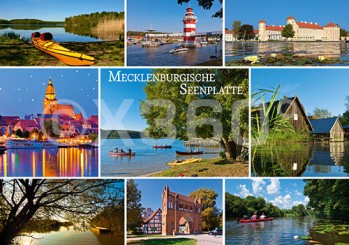 Postkarte Mecklenburgische Seenplatte 