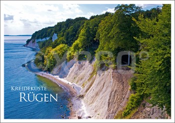 Postkarte Kreideküste Rügen 