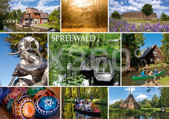 Postkarte Spreewald 