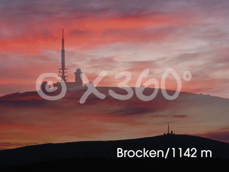 Metallmagnet Brocken 