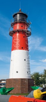 XL-Postkarte Büsum Leuchtturm 