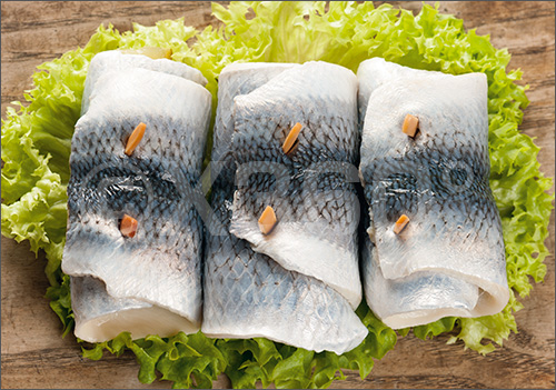 Postkarte Rollmops 