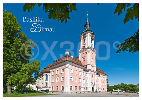 Postkarte Basilika Birnau 
