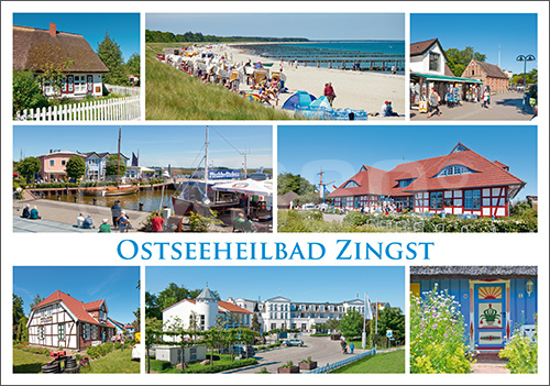 Postkarte Ostseeheilbad Zingst 