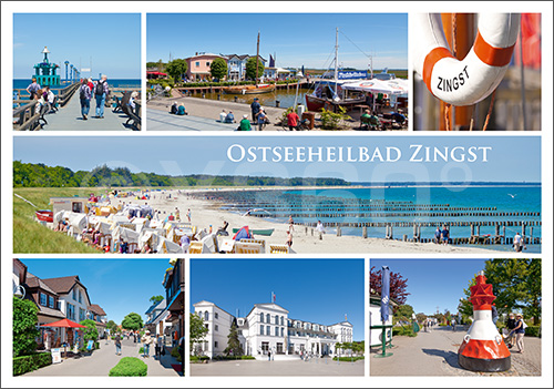 Postkarte Ostseeheilbad Zingst 