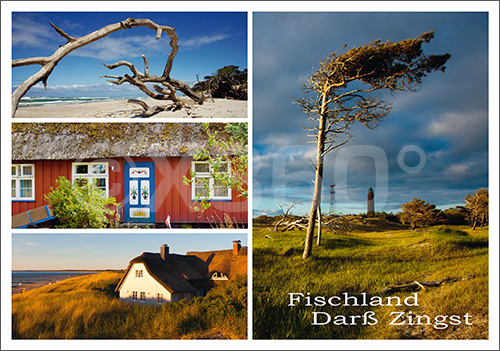 Postkarte Fischland Darß Zingst 