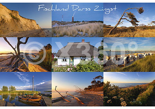 Postkarte Fischland Darß Zingst 