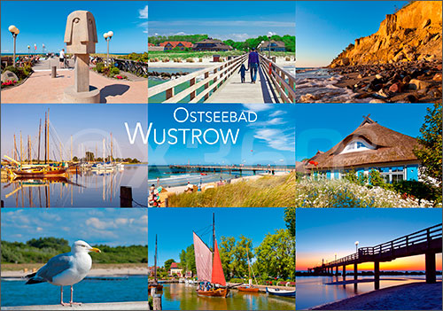 Postkarte Wustrow 