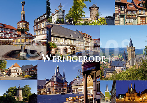 Postkarte Wernigerode 