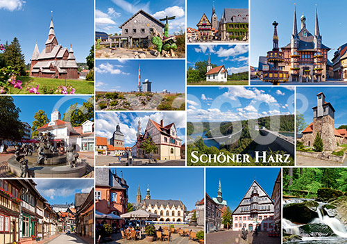 Postkarte Schöner Harz 