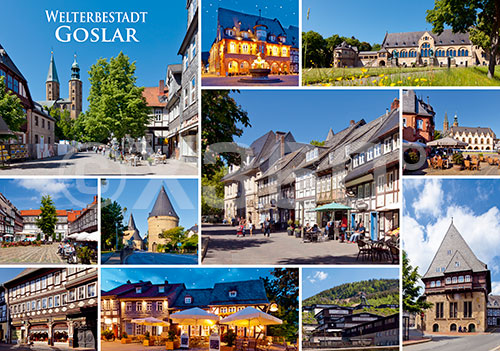 Postkarte Welterbestadt Goslar 