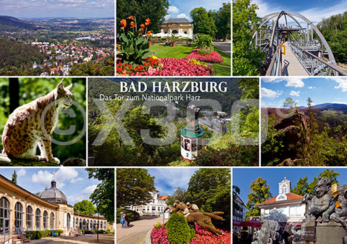 Postkarte Bad Harzburg 