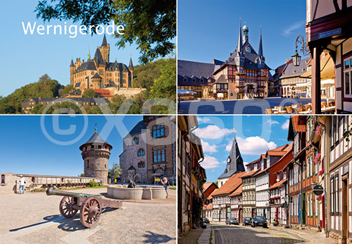 Kühlschrankmagnet Wernigerode Misch 
