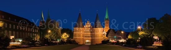 Lesezeichen Lübeck Holstentor 