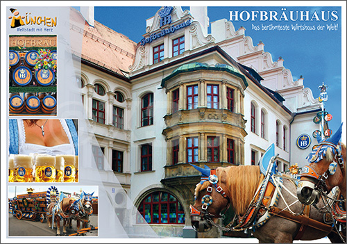 Postkarte Hofbraeuhaus 